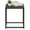 FURINNO Camnus Modern Living Coffee Table, Columbia Walnut(Columbia Walnut)