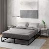 Furinno Angeland Monaco Bedframe, Queen, Black