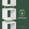 Furinno CUBICLE Book Shelf, 6-Cube Bookshelf, Extra Thick Frame Horizontally & Vertically Reversible Bookcase with Open Back, 14.6″ x 44″ x 30″, for Living Room, Bedroom, Home Office, Light Grey(White)