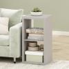 Furinno CUBICLE Book Shelf, 6-Cube Bookshelf, Extra Thick Frame Horizontally & Vertically Reversible Bookcase with Open Back, 14.6″ x 44″ x 30″, for Living Room, Bedroom, Home Office, Light Grey(Light Grey)