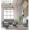 Furinno Coffee Table with Bins, Espresso/Brown(Dark Brown/Black)