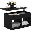 Furinno Jensen Lift Top Coffee Table, Americano(Dark Americano)
