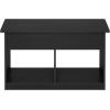 Furinno Jensen Lift Top Coffee Table, Americano(Dark Americano)