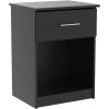 Furinno Jensen Lift Top Nightstand, Americano(Americano)