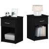 Furinno Jensen Lift Top Nightstand, Americano(Americano)