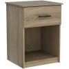 Furinno Jensen Lift Top Nightstand, Americano(French Oak Grey)