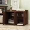 Furinno Peli Top Opening Litter Box Enclosure, Columbia Walnut(Columbia Walnut)