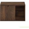 Furinno Peli Top Opening Litter Box Enclosure, Columbia Walnut(Columbia Walnut)