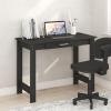 Furinno Simplistic A Frame Computer Desk, Black/French Oak Grey(Darkwood)