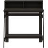 Furinno Simplistic A Frame Computer Desk, Black/French Oak Grey(Espresso)