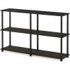 FURINNO Camnus Modern Living Coffee Table, Columbia Walnut(Brown)