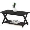 FURINNO Modern Simplistic Coffee Table, Espresso(Espresso)