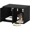 Furinno Peli Top Opening Litter Box Enclosure, Columbia Walnut(Americano)