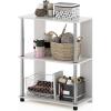 White Oak/Stainless Steel