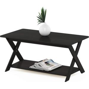 FURINNO Modern Simplistic Coffee Table, Espresso(Espresso)