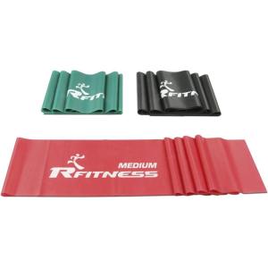 Furinno Rfitness Professional Flat Stretch Exercise Band 3-PC Set, RF1502-3