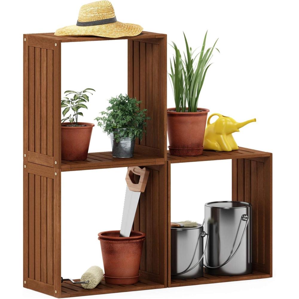 imageFurinno FG181364 Tioman Stacking Shelf Natural3Cube