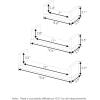FURINNO Indo Wall Mounted Floating Shelves, Espresso