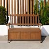 FURINNO Tioman Hardwood Patio Furniture Kent Bench Box(Bench Box)