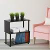 Furinno 4-Tier Flexi Rack, Espresso(Espresso)