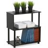 Furinno 4-Tier Flexi Rack, Espresso(Espresso)