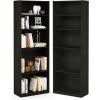Furinno BASIC Book Shelf, 3-Tier Bookshelf with Open Shelves, Standing Bookcase, 9.3″ x 21.8″ x 39.5″, for Organization and Storage, for Living Room, Bedroom, Home Office, Espresso(Espresso)