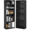 Furinno BASIC Book Shelf, 3-Tier Bookshelf with Open Shelves, Standing Bookcase, 9.3″ x 21.8″ x 39.5″, for Organization and Storage, for Living Room, Bedroom, Home Office, Espresso(Blackwood)
