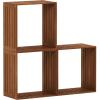 Furinno FG181364 Tioman Stacking Shelf, Natural(19.4 x 11.6 x 19.5)