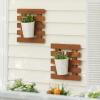 Furinno FG181364 Tioman Stacking Shelf, Natural(Set of 2)