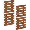 Furinno FG181364 Tioman Stacking Shelf, Natural(Set of 4)