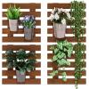 Furinno FG181364 Tioman Stacking Shelf, Natural(Set of 4)