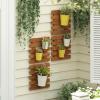 Furinno FG181364 Tioman Stacking Shelf, Natural(Set of 4)