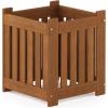 Furinno FG19456 Tioman Hardwood Outdoor Lifestyle Flowerbox, 1-Pack, Natural