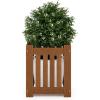 Furinno FG19456 Tioman Hardwood Outdoor Lifestyle Flowerbox, 1-Pack, Natural