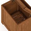 Furinno FG19749 Tioman Outdoor Hardwood Storage Box, Natural(Storage Box)