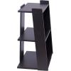 Furinno Hidup Tropika Mini Ladder Shelf, Espresso(Product dimension: 23.6(W)x11.6(D)x23.6(H) inches)