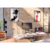 Furinno Rossi Wall Mount Floating Corner Shelf, 5-Tier Radial, Columbia Walnut(French Oak)