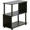 Furinno 4-Tier Flexi Rack, Espresso(Espresso)