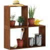 Furinno FG181364 Tioman Stacking Shelf, Natural(19.4 x 11.6 x 19.5)