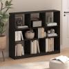 Furinno Fulda Book Shelf, 2-Tier Narrow Bookshelf, Bookcase with 10-in Width Storage Shelf, 9.3 x 9.8 x 21.2, for Living Room, Bedroom, Home Office, White(Dark Espresso)