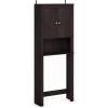Furinno Indo Double Door Bath Cabinet, Espresso(Espresso)