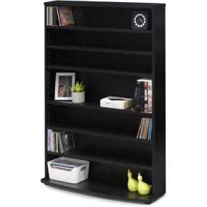 FURINNO JAYA 6-Tier Multimedia Storage Tower, Espresso