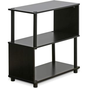 Furinno 4-Tier Flexi Rack, Espresso(Espresso)