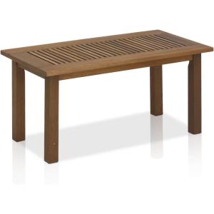 Furinno FG18508 Tioman Hardwood Patio Furniture 2-Tier Coffee Table in Teak Oil, Natural(Brown)