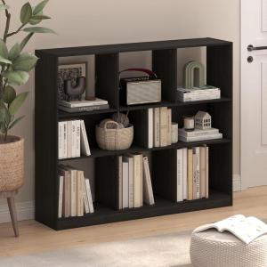 Furinno Fulda Book Shelf, 2-Tier Narrow Bookshelf, Bookcase with 10-in Width Storage Shelf, 9.3 x 9.8 x 21.2, for Living Room, Bedroom, Home Office, White(Dark Espresso)