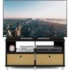 Furinno Econ TV Stand Entertainment Center, Espresso(Dark Espresso)