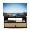 Furinno Econ TV Stand Entertainment Center, Espresso(Dark Espresso)