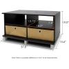 Furinno Econ TV Stand Entertainment Center, Espresso(Espresso)