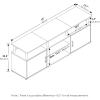 Furinno Jaya Entertainment Center Stand Unit/TV Desk for up to 55 inch, White/Black(Americano/Black)