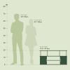 Furinno Jaya Entertainment Center Stand Unit/TV Desk for up to 55 inch, White/Black(Blackwood)